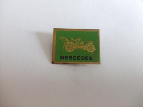 Mercedes groen oldtimer